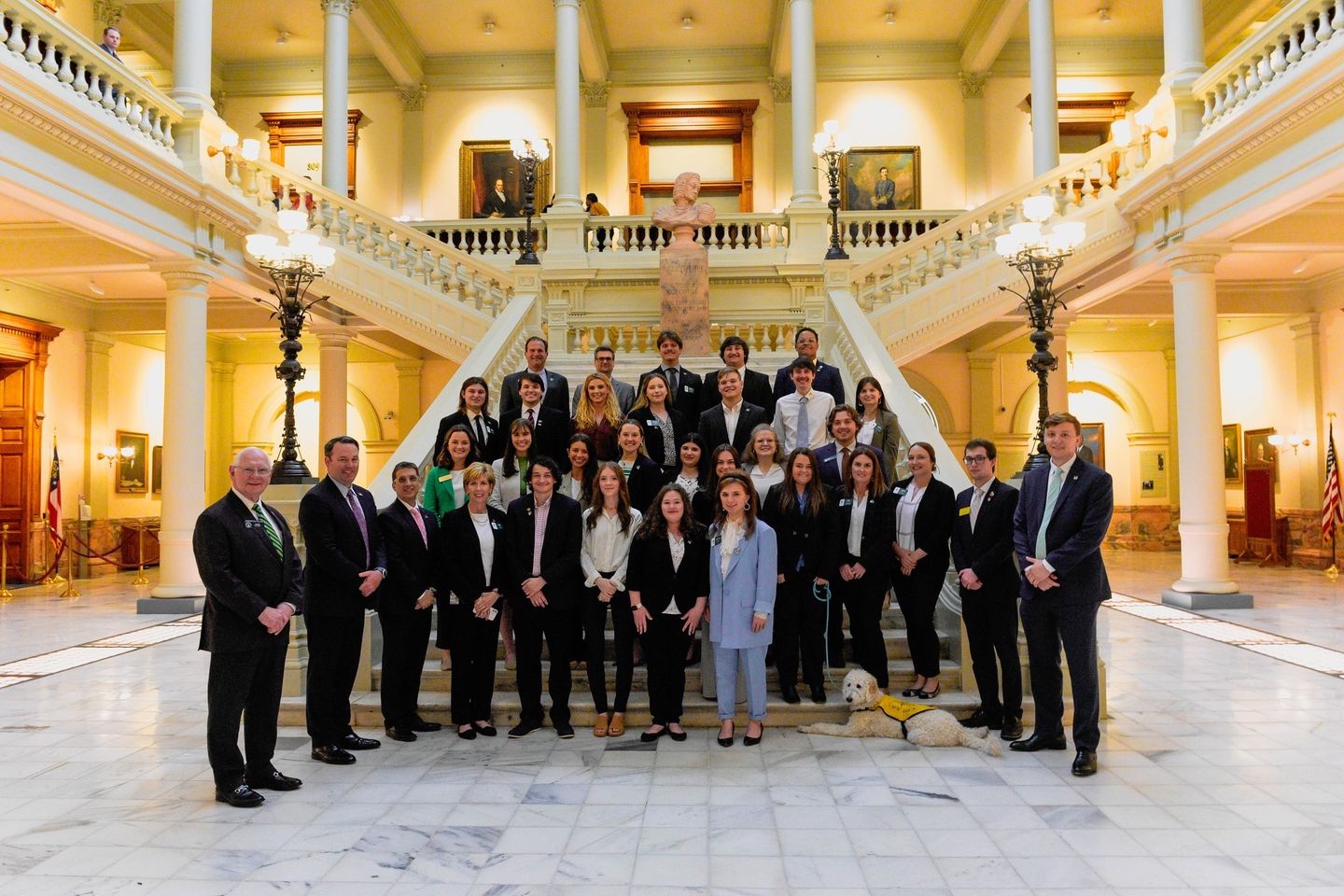 Group GCSU Day at Capitol